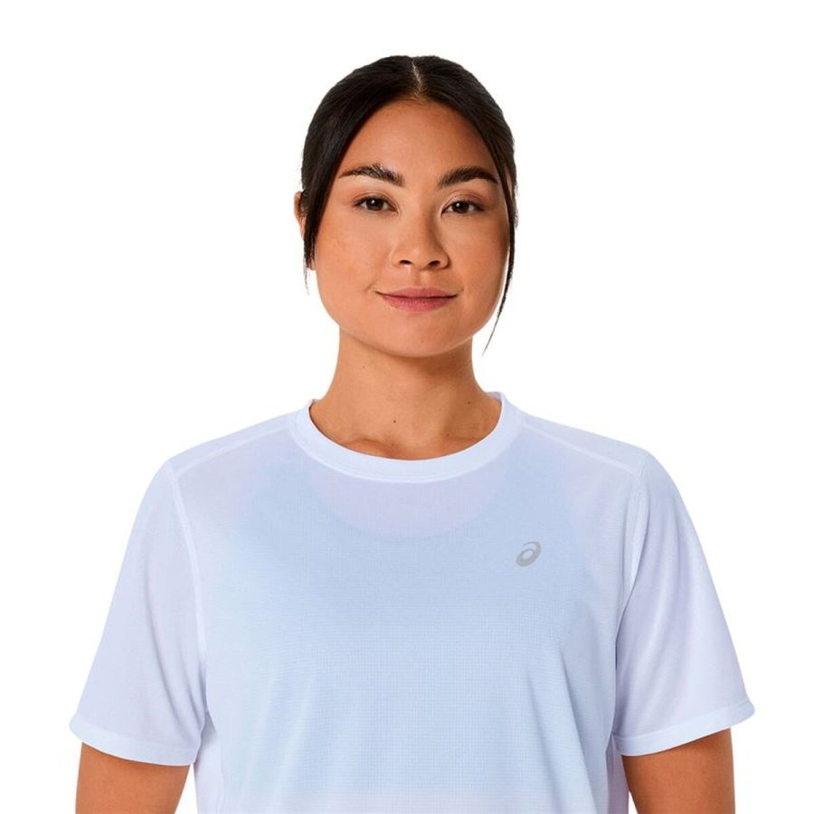 Kort�rmet T-shirt til Kvinder Asics Core Lysebl� #3