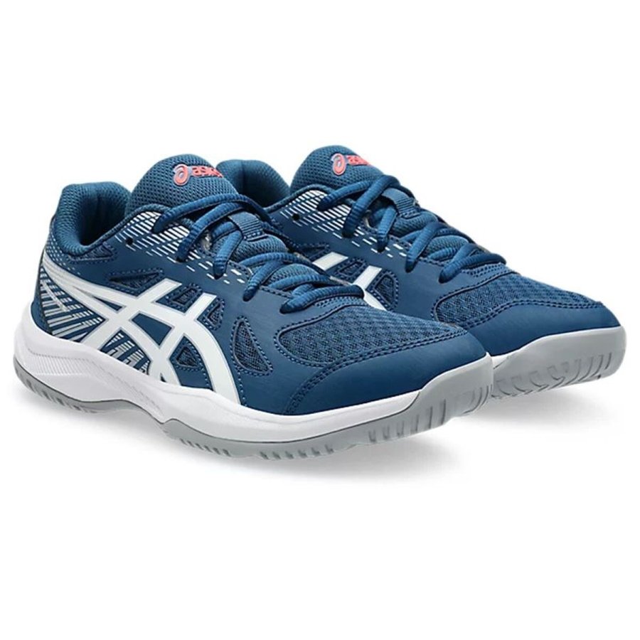 Sportssko til b�rn Asics Upcourt 6 Gs Bl� B�rns Unisex H�ndbold #5