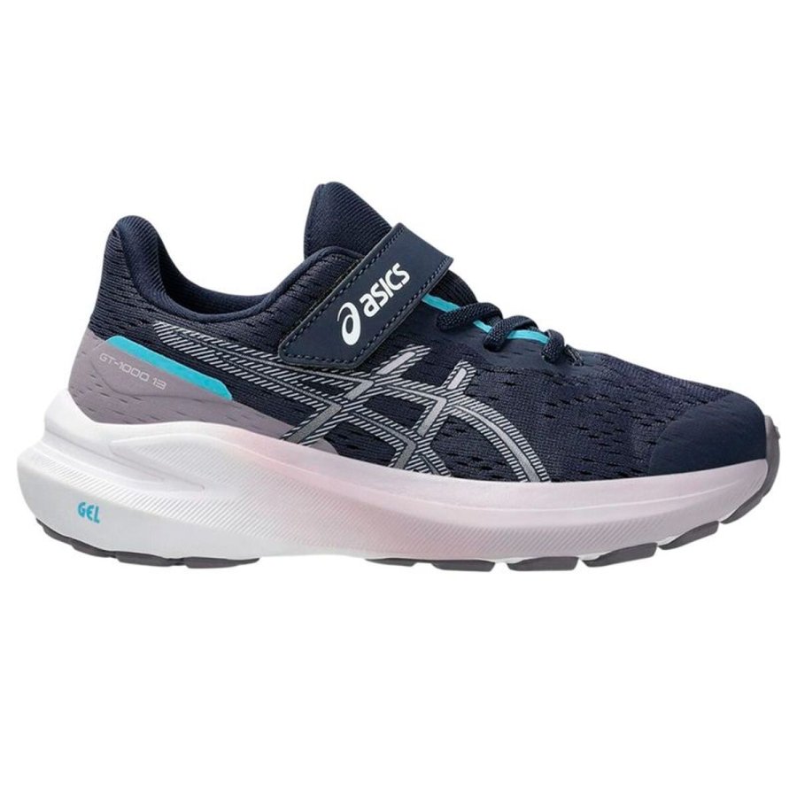 Sportssko til b�rn Asics Gt-1000 13 Ps M�rkebl� #1