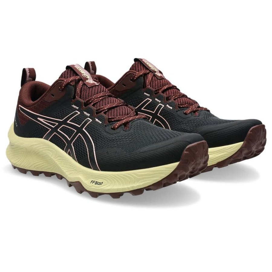 Trail l�besko til kvinder Asics Trabuco Terra 3 Sort #5