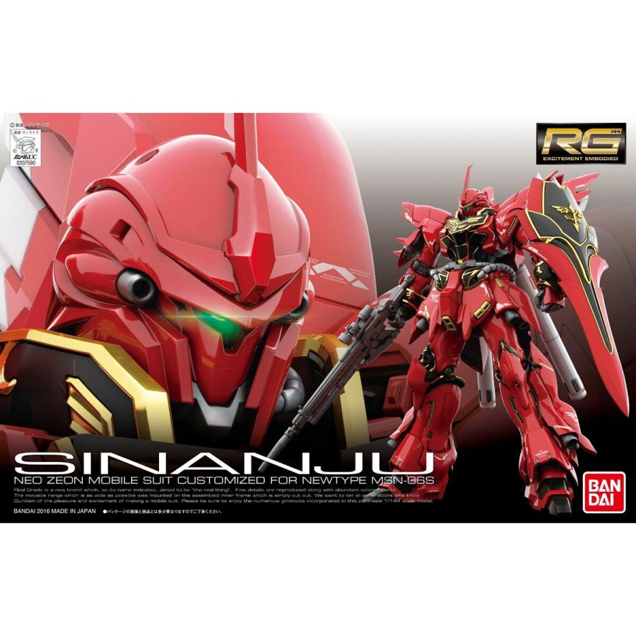 Samlerobjekter Bandai RG - 1/144 SINANJU #2