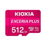 Mikro-SD-hukommelseskort med adapter Kioxia PLUS UHS-I C10 R98 512 GB #2