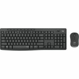 Tastatur og tr�dl�s mus Logitech 920-009870 Tr�dl�st Sort Gr� Grafit portugisisk #1