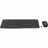 Tastatur og tr�dl�s mus Logitech 920-009870 Tr�dl�st Sort Gr� Grafit portugisisk #4