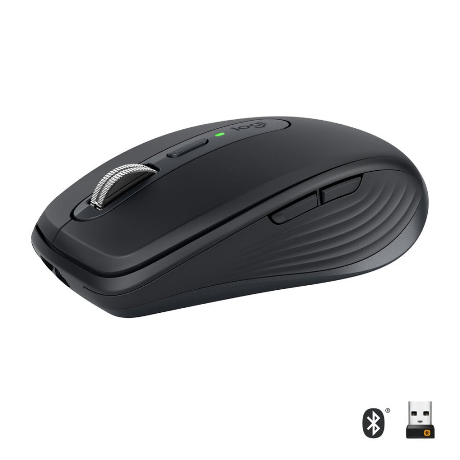 Mus Logitech 910-005988 Sort Gr� Grafit M�rkegr� 4000 dpi #1