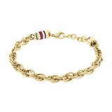 Armbnd til mnd Tommy Hilfiger 2790500 Sterling slv 925 Gylden #1