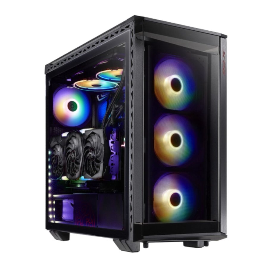 ATX / Mikro ATX/ Mini ITX-mid-tower case XPG Battlecruiser Sort ARGB #1