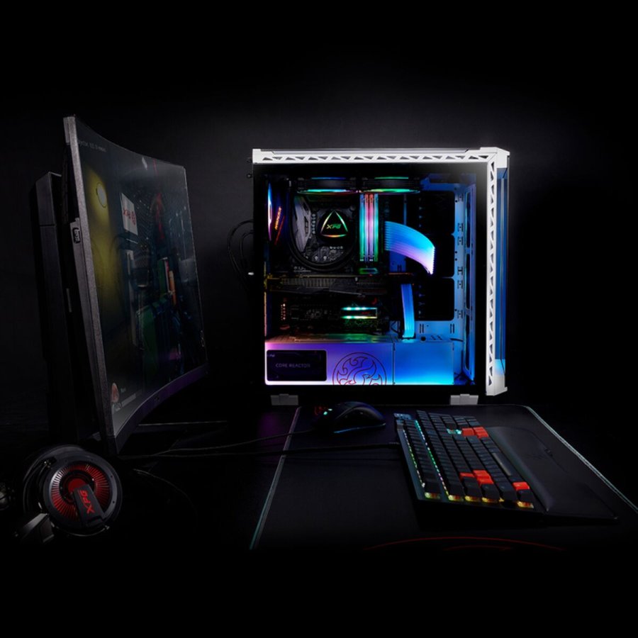 ATX / Mikro ATX/ Mini ITX-mid-tower case XPG Battlecruiser Hvid Sort ARGB #3