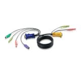 Kabeladapter Aten Aten Cable KVM PS/2 con audio y SPHD 3 en 1 de 1,8 m #1