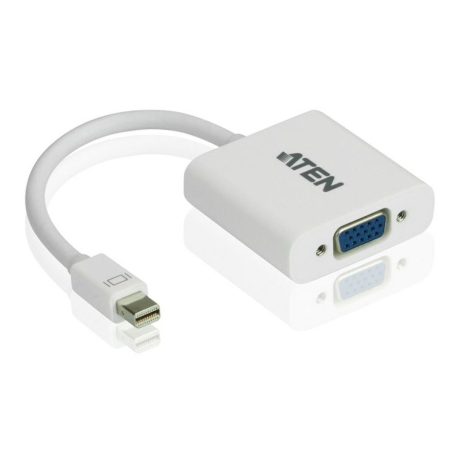 DisplayPort-kabel Aten VC920-AT Hvid Sort Gr #1