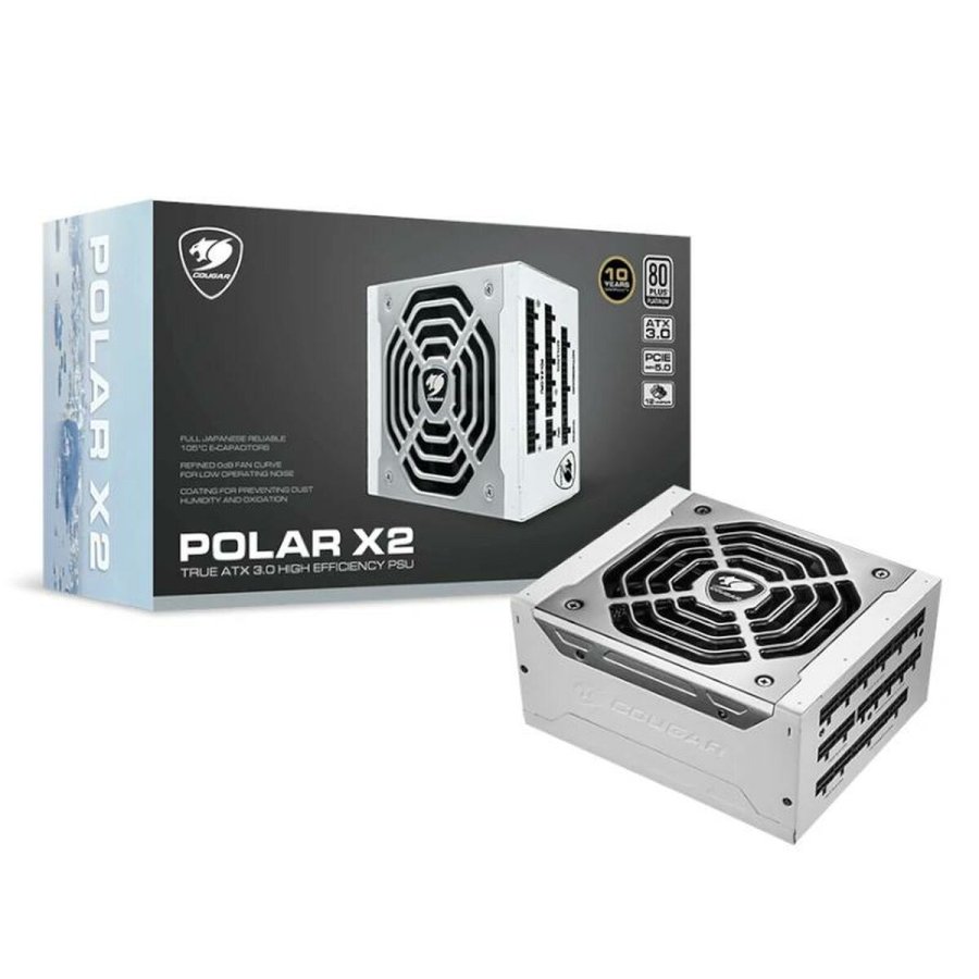 Str�mforsyning Cougar Polar X2 1200 W 80 PLUS Platinum #4