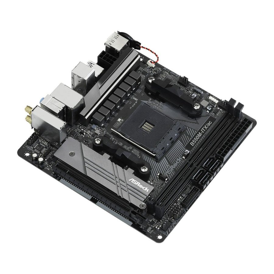 Motherboard ASRock B550M-ITX/ac AMD B550 AMD AM4 #3