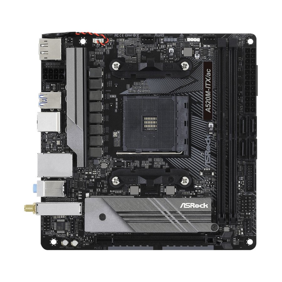 Motherboard ASRock A520M-ITX/AC AMD AM4 AMD #3