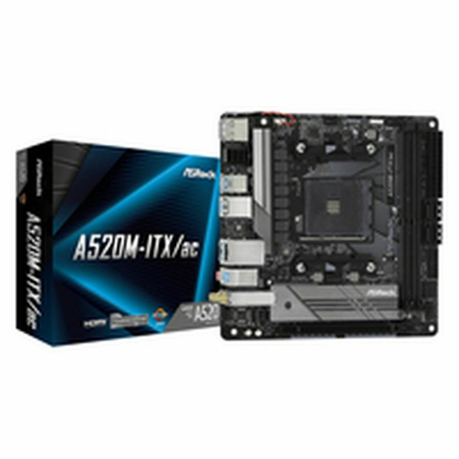 Motherboard ASRock A520M-ITX/AC AMD AM4 AMD #1