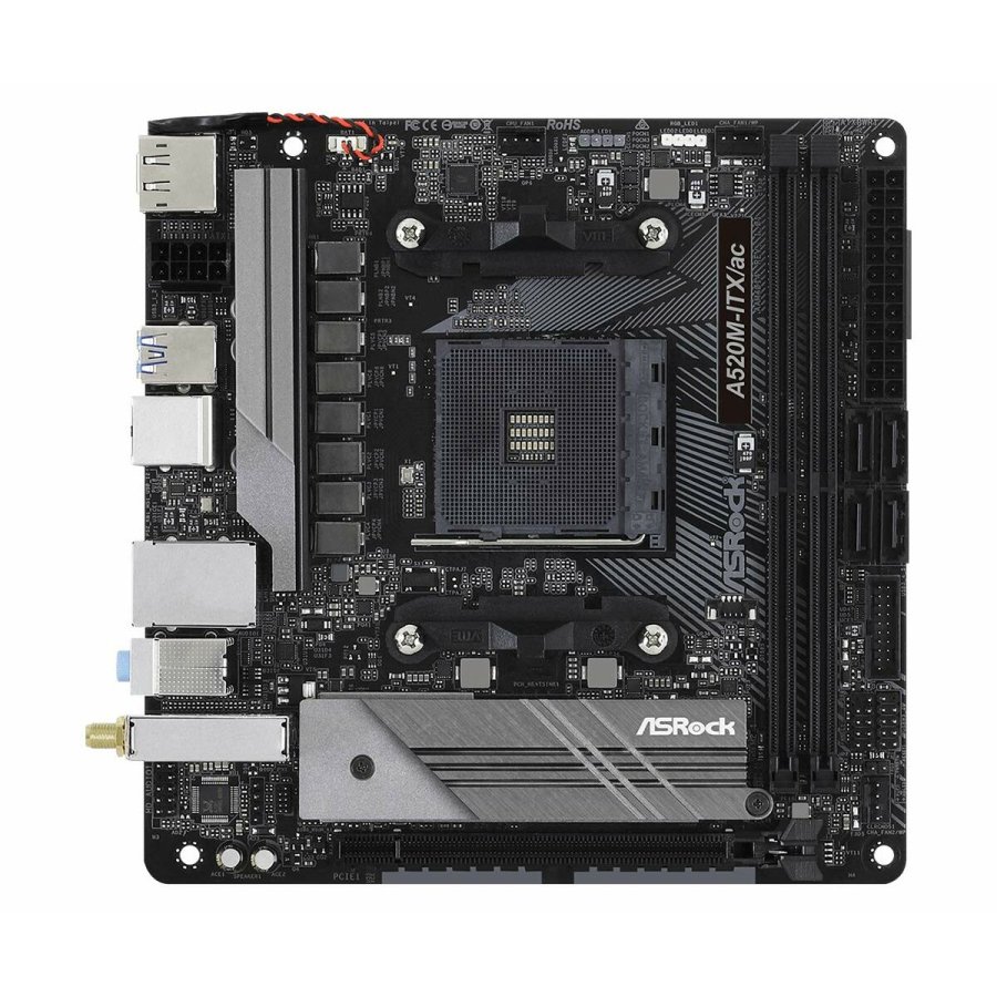 Motherboard ASRock A520M-ITX/AC AMD AM4 AMD #5