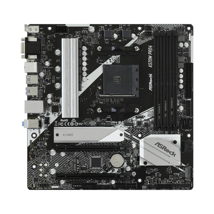 Motherboard ASRock A520M Pro4 AMD AM4 #2