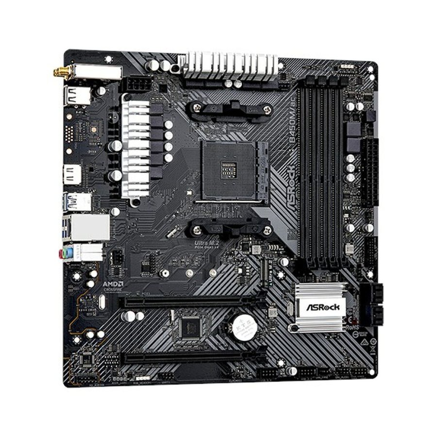Motherboard ASRock B450M/AC R2.0 AMD B450 AMD AM4 #4