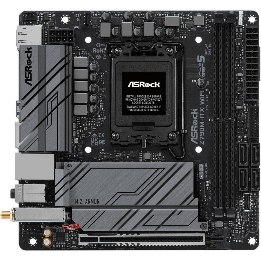 Motherboard ASRock Z790M-ITX WiFi LGA 1700 INTEL Z790 #2