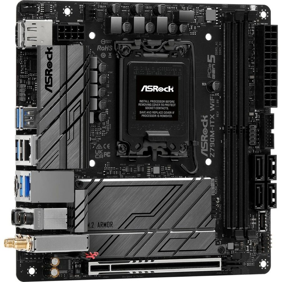 Motherboard ASRock Z790M-ITX WiFi LGA 1700 INTEL Z790 #1