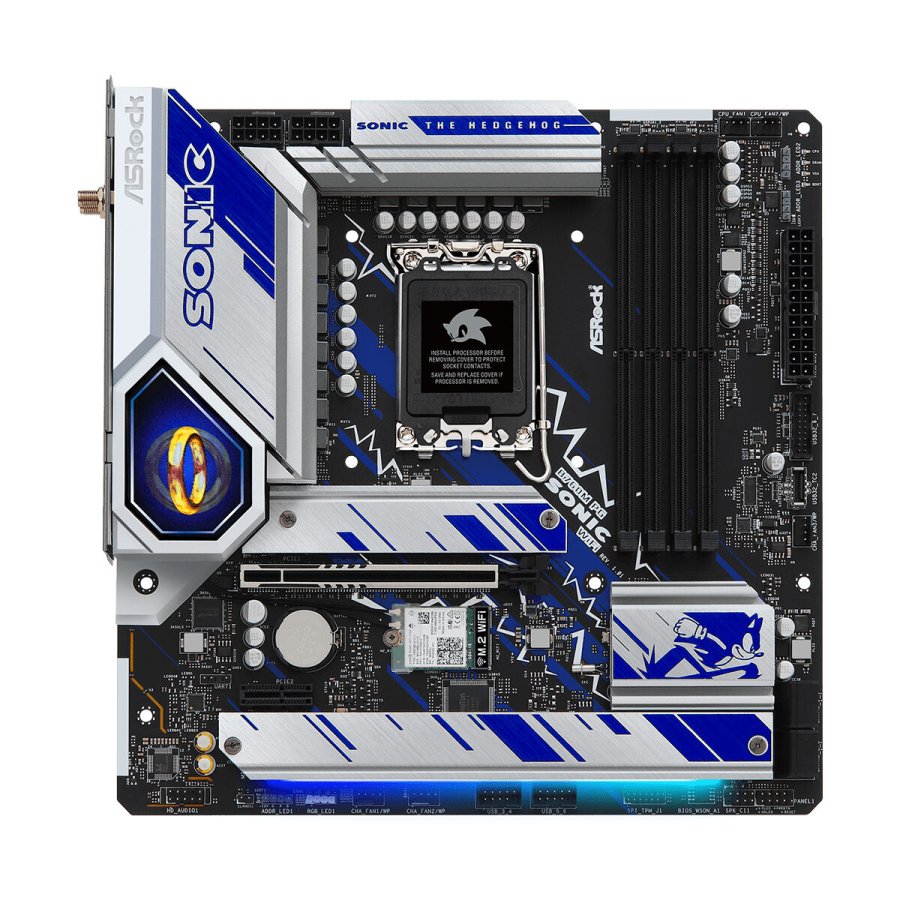 Motherboard ASRock B760M PG SONIC WIFI Intel B760 LGA 1700 #1