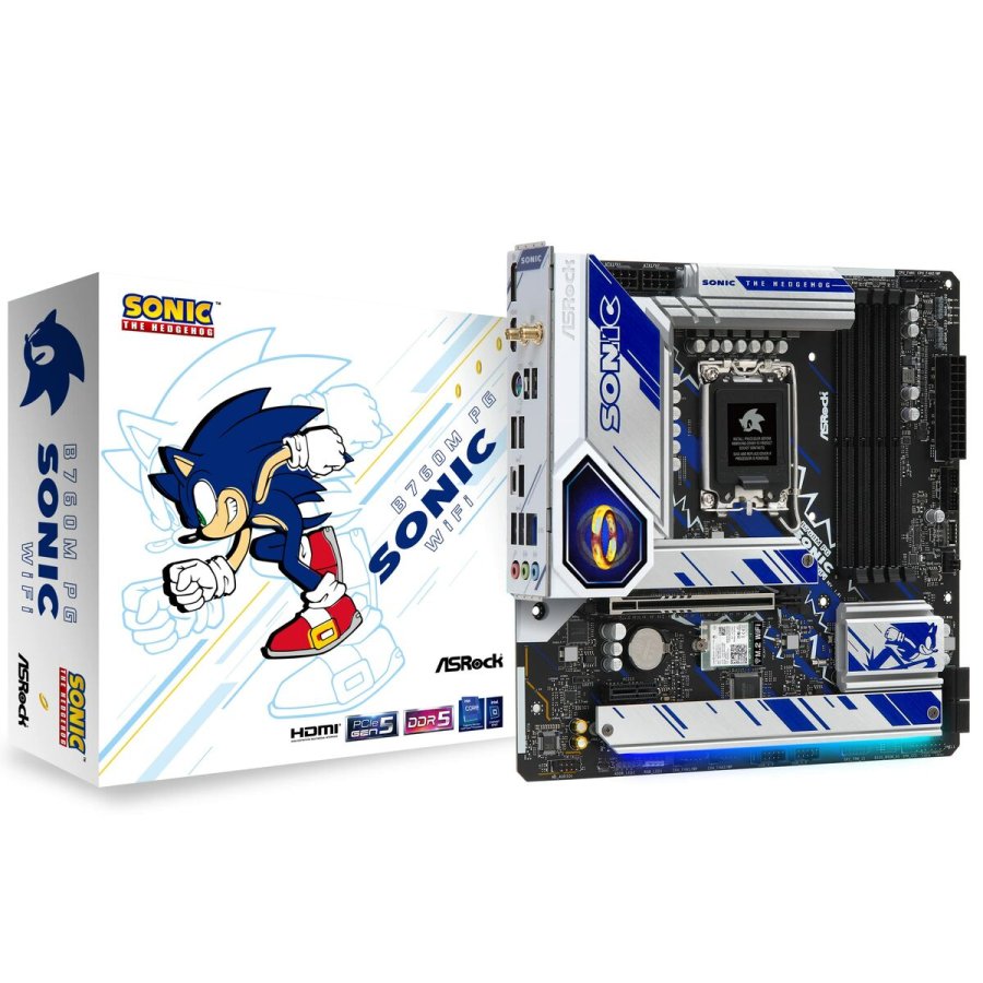 Motherboard ASRock B760M PG SONIC WIFI Intel B760 LGA 1700 #7