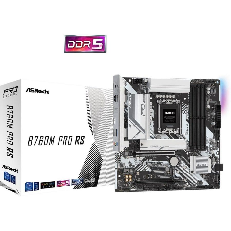 Motherboard ASRock 90-MXBLH0-A0UAYZ LGA 1700 Intel B760 #1