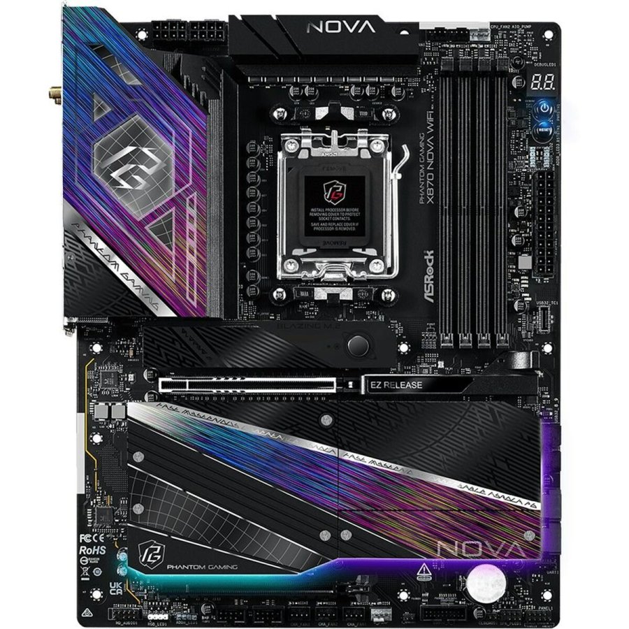 Motherboard ASRock X870 NOVA WIFI AMD AM5 AMD X870 #3
