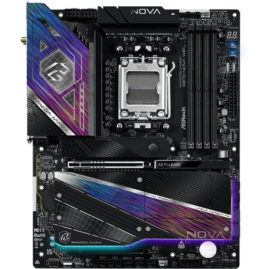 Motherboard ASRock X870 NOVA WIFI AMD AM5 AMD X870 #4