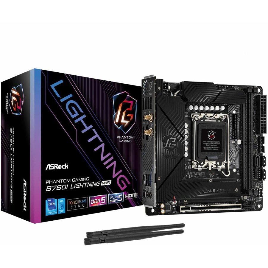 Motherboard ASRock B760I LIGHTNING WIFI LGA 1700 Intel B760 #1
