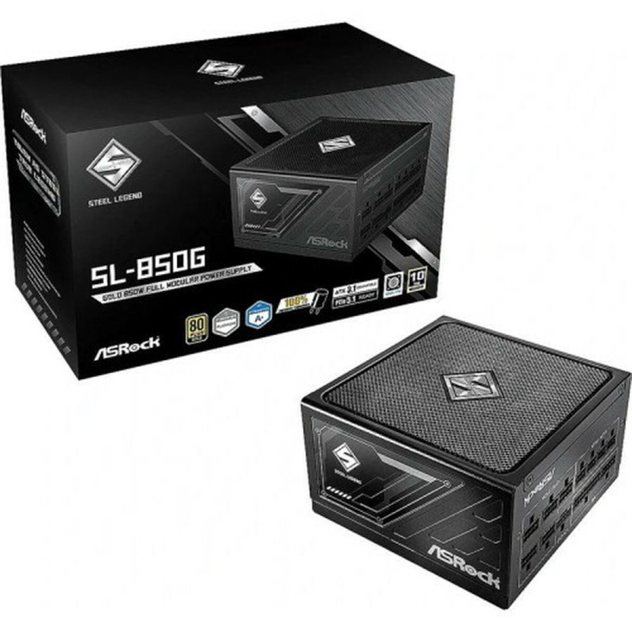 Str�mforsyning ASRock 90-UXS085-GFEAAA 850 W 80 Plus Gold #1