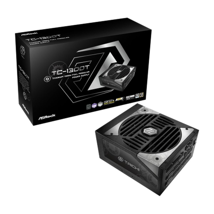 Str�mforsyning ASRock 90-UXT130-TFEAAB 1300 W 80 PLUS Titanium #1
