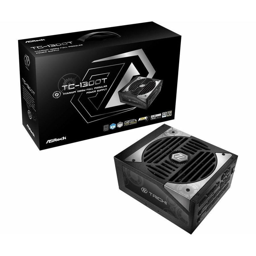 Str�mforsyning ASRock 90-UXT130-TFEAAB 1300 W 80 PLUS Titanium #2