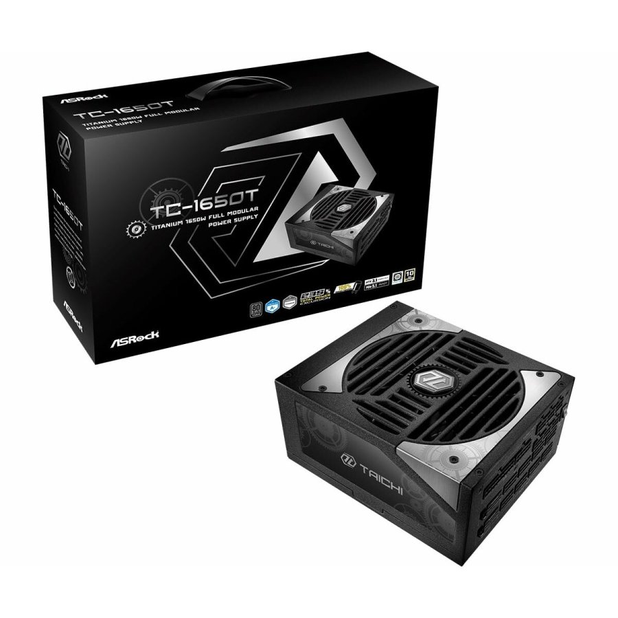 Str�mforsyning ASRock 90-UXT165-TFEAAB 1650 W 80 PLUS Titanium #2