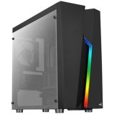 ATX Semi-t�rn kasse Aerocool Bolt Mini RGB Sort Multifarvet #1