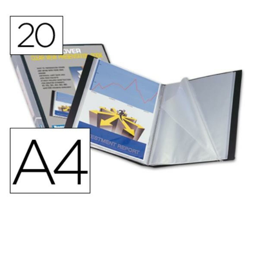 Folder Liderpapel CJ57 Sort A4 #1