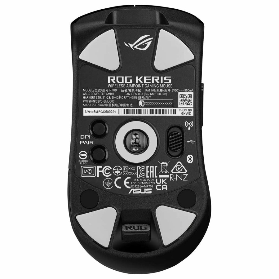 Trdls mus Asus 90MP02V0-BMUA00 Sort #5