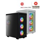 ATX Semi-t�rn kasse XPG 15260189 Hvid #5