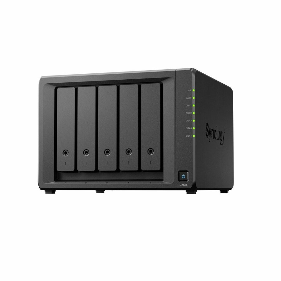 NAS-netvrkslagring Synology DX525 Sort #4