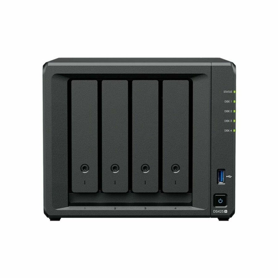 NAS-netvrkslagring Synology DS425+ Sort Intel Celeron J4125 #1