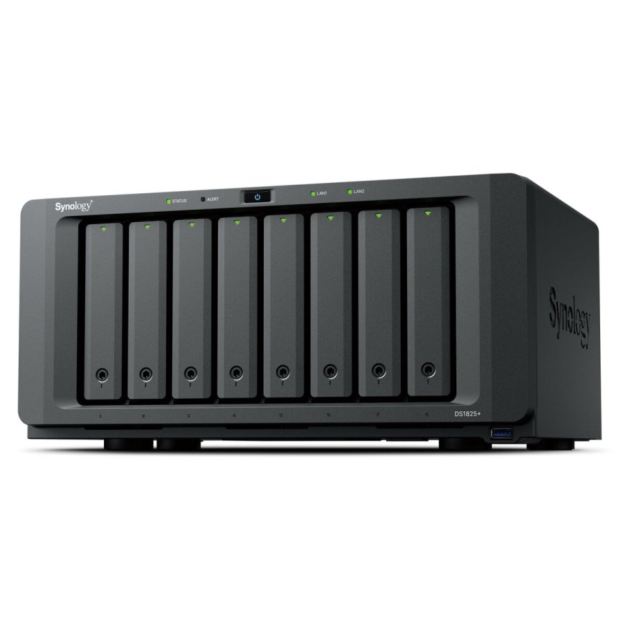 NAS-netvrkslagring Synology DS1825+ Sort AMD Ryzen V1500B #2