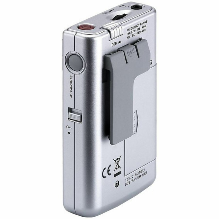 Radio Sangean DT250S Slvfarvet #3