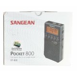 Brbar digital radio Sangean DT-800 Sort AM/FM #2