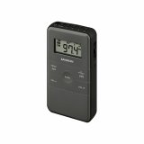 Brbar digital radio Sangean Sort AM/FM Genopladelig #1