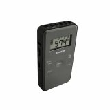 Brbar digital radio Sangean Sort AM/FM Genopladelig #3
