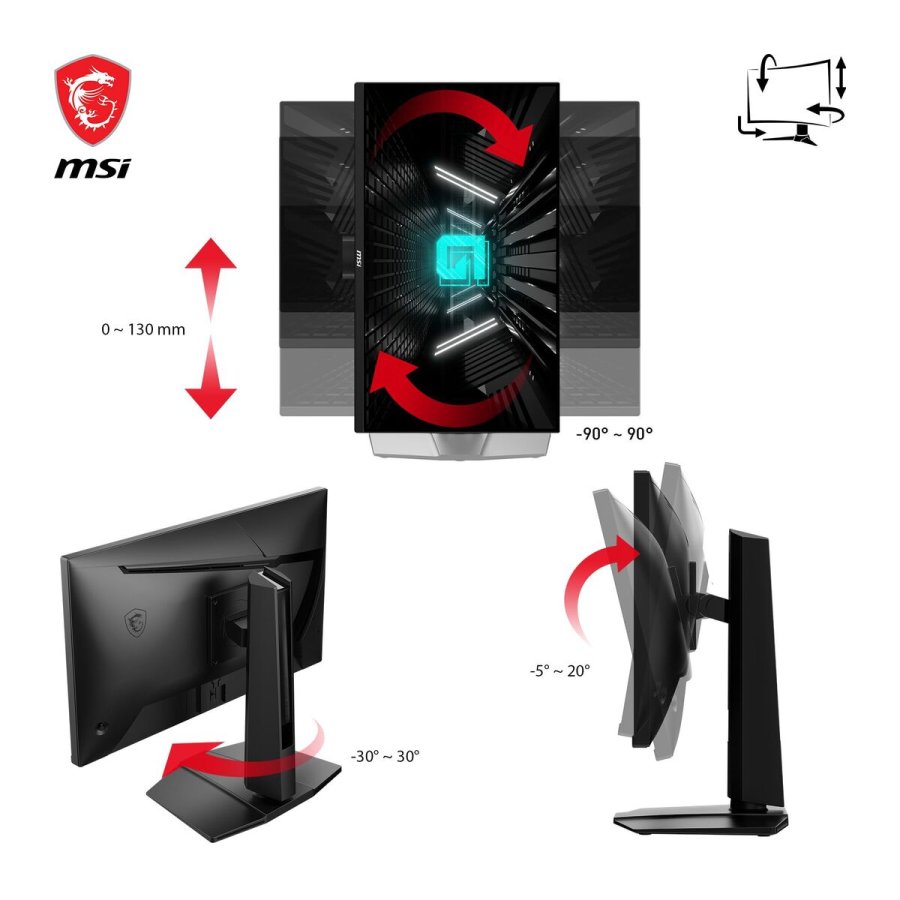 Skrm MSI G255PF E2 24,5