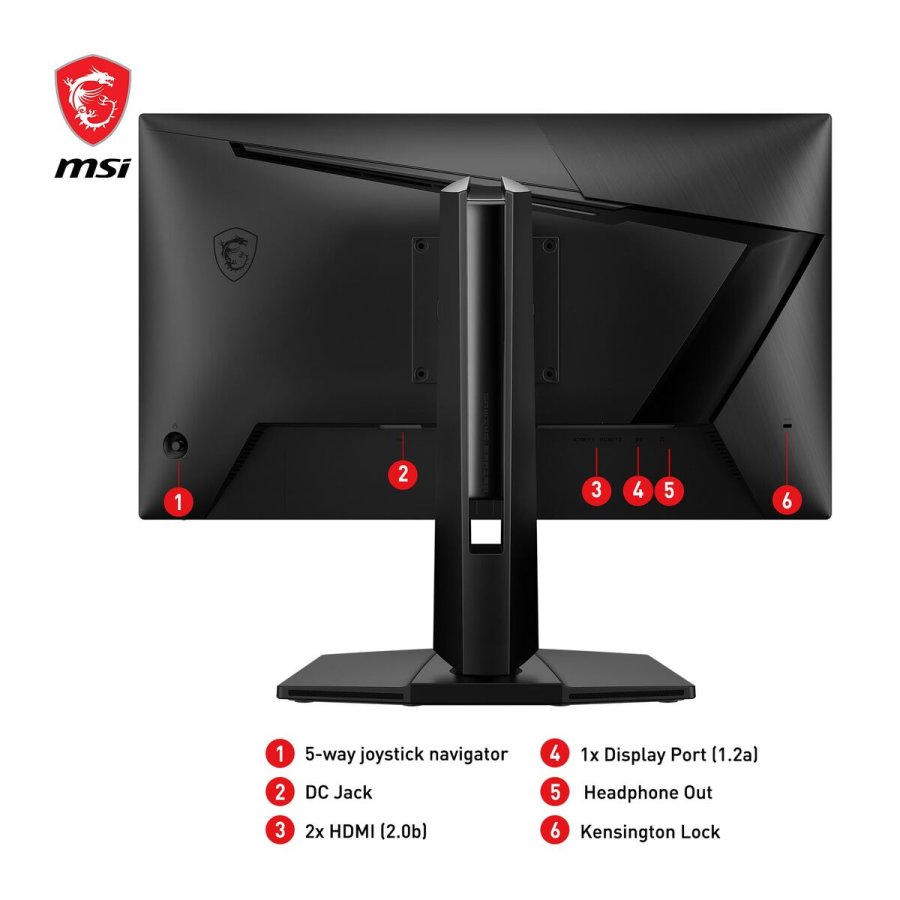 Skrm MSI G255PF E2 24,5