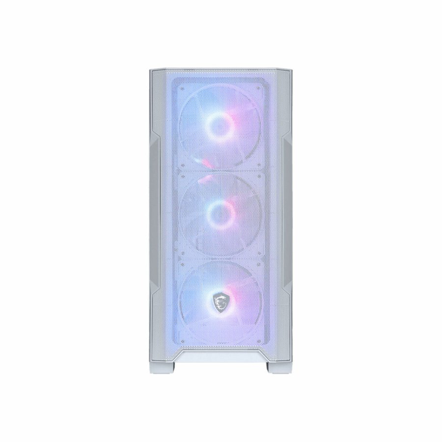 ATX Semi-trn kasse MSI 306-7G20W21-HH9 Hvid Stl Hrdet glas #3