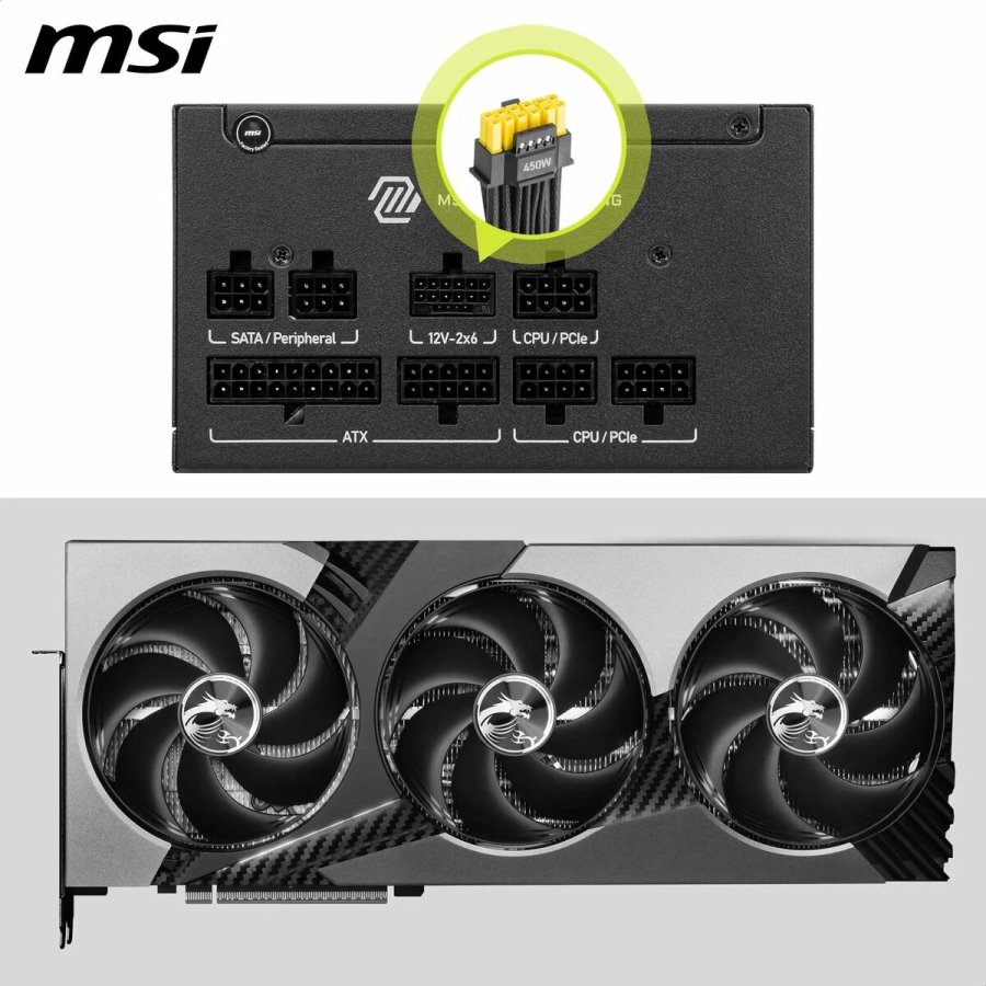 Str�mforsyning MSI 306-7ZP1B11-CE0 750 W 80 Plus Gold ATX #5