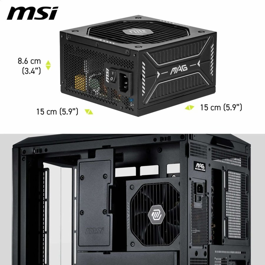 Str�mforsyning MSI 306-7ZP1B11-CE0 750 W 80 Plus Gold ATX #7