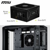 Str�mforsyning MSI 306-7ZP1B21-CE0 1000 W 80 Plus Gold ATX #7